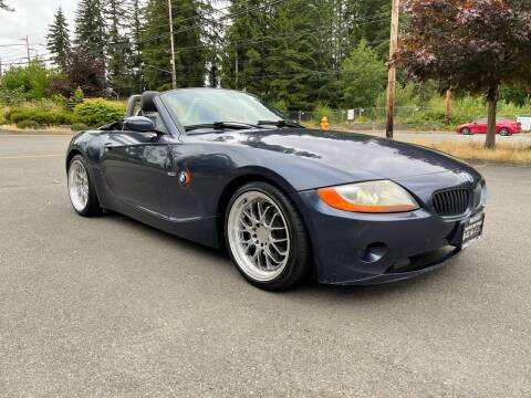 2004 BMW Z4 for sale at CAR MASTER PROS AUTO SALES in Lynnwood WA
