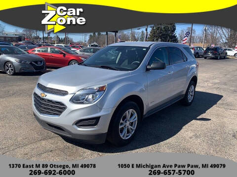 2017 Chevrolet Equinox for sale at Car Zone in Otsego MI