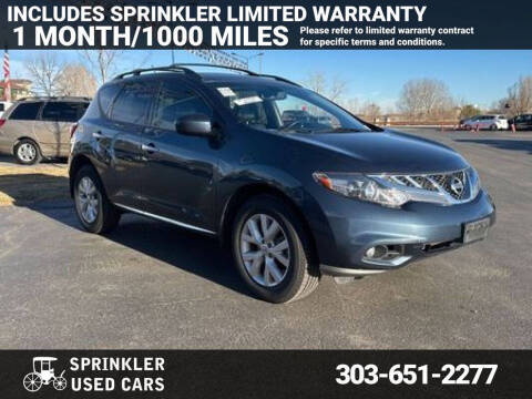 2014 Nissan Murano for sale at Sprinkler Used Cars in Longmont CO