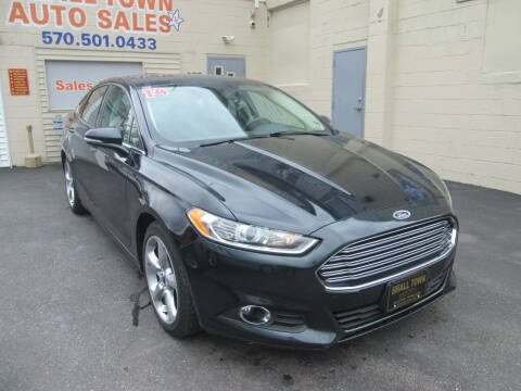 2014 Ford Fusion for sale at Small Town Auto Sales in Hazleton PA