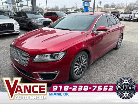 2020 Lincoln MKZ for sale at Vance Fleet Services in Guthrie OK