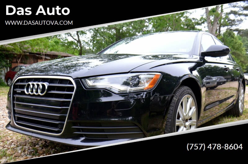 2013 Audi A6 for sale at Das Auto in Virginia Beach VA