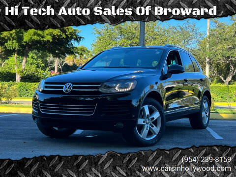 2011 Volkswagen Touareg for sale at Hi Tech Auto Sales Of Broward in Hollywood FL