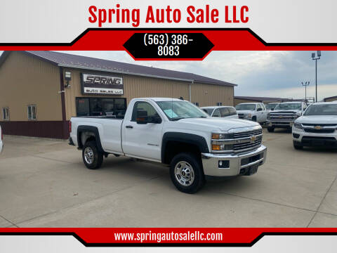 2015 Chevrolet Silverado 2500HD for sale at Spring Auto Sale LLC in Davenport IA