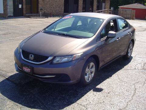 2013 Honda Civic for sale at Loves Park Auto in Loves Park IL