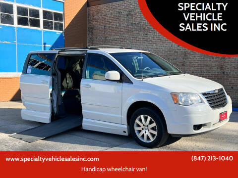 2008 Chrysler Town and Country for sale at SPECIALTY VEHICLE SALES INC in Skokie IL