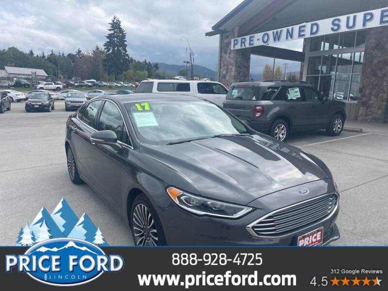 2017 Ford Fusion for sale at Price Ford Lincoln in Port Angeles WA