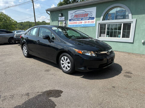 2012 Honda Civic for sale at Precision Automotive Group in Youngstown OH