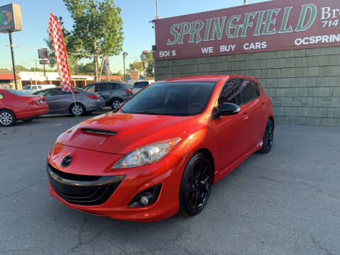 2010 Mazda MAZDASPEED3 for sale at SPRINGFIELD BROTHERS LLC in Fullerton CA