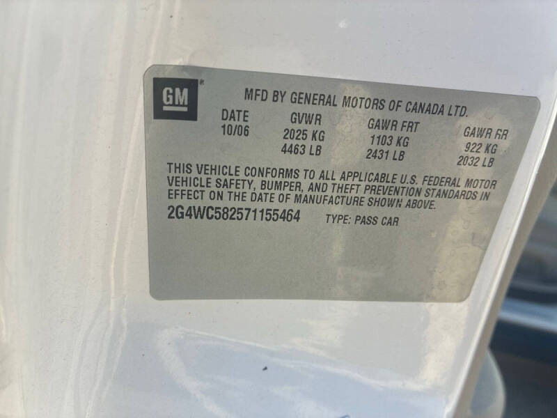 2007 Buick LaCrosse CX