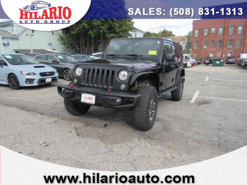 2018 Jeep Wrangler JK Unlimited for sale at Hilario's Auto Sales in Worcester MA