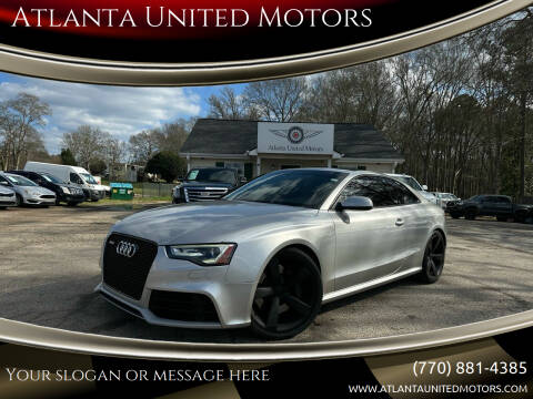 2013 Audi RS 5 for sale at Atlanta United Motors in Jefferson GA