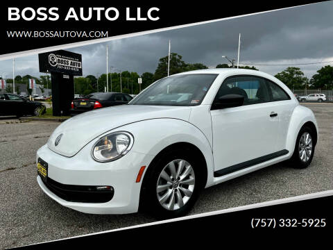 2015 Volkswagen Beetle for sale at BOSS AUTO LLC in Norfolk VA