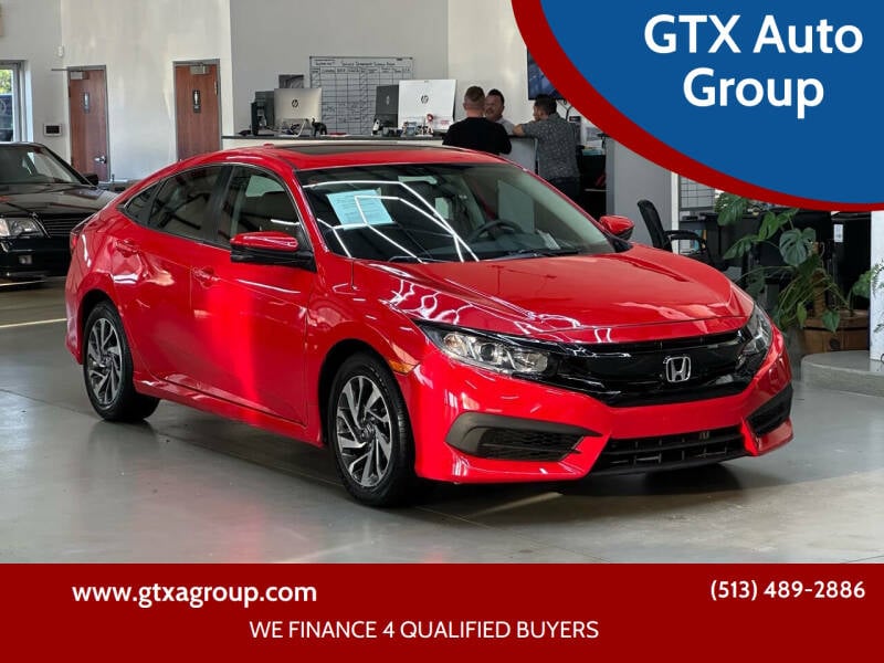 2017 Honda Civic for sale at GTX Auto Group in West Chester OH