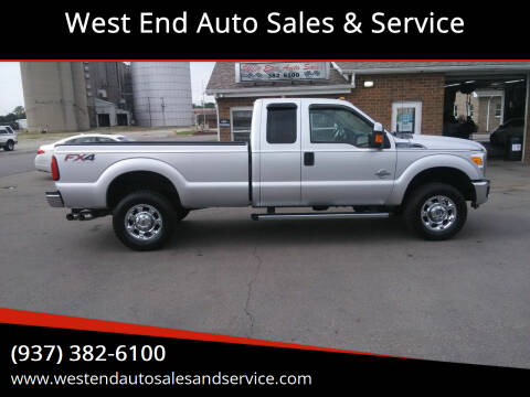 2015 Ford F-250 Super Duty for sale at West End Auto Sales & Service in Wilmington OH