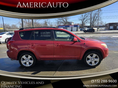 2007 Toyota RAV4 for sale at AmericAuto in Des Moines IA