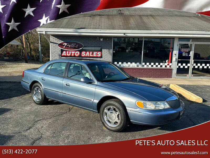 1999 Lincoln Continental For Sale