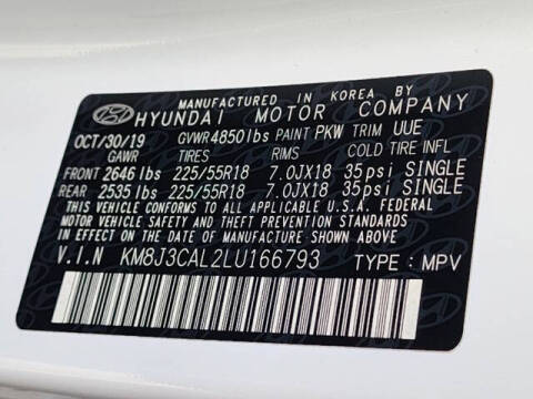 2020 Hyundai Tucson Limited