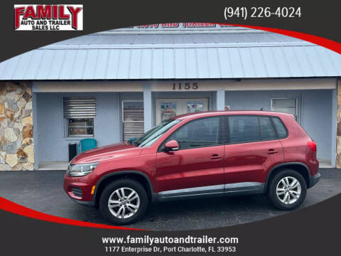 2012 Volkswagen Tiguan for sale at Family Auto and Trailer Sales LLC in Port Charlotte FL