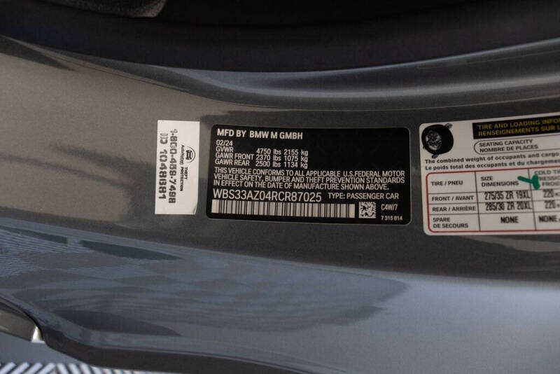 2024 BMW M4 Competition