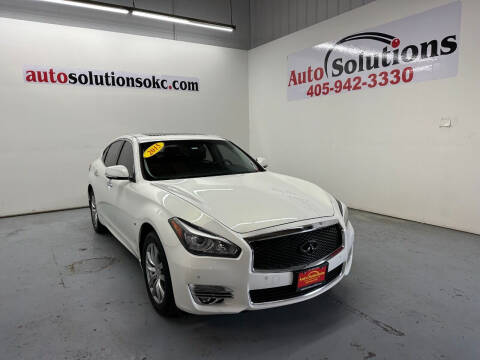 2015 Infiniti Q70 for sale at Auto Solutions in Warr Acres OK
