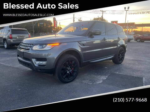 2017 Land Rover Range Rover Sport for sale at Blessed Auto Sales in San Antonio TX