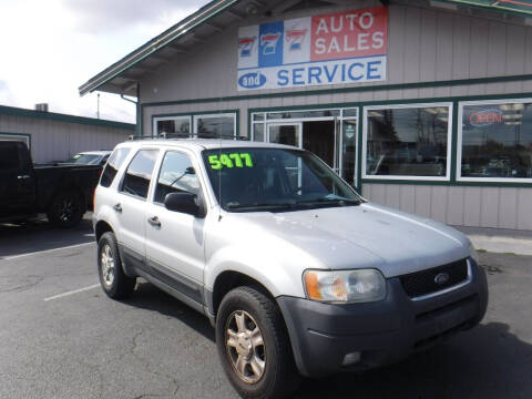 2003 Ford Escape for sale at 777 Auto Sales and Service in Tacoma WA