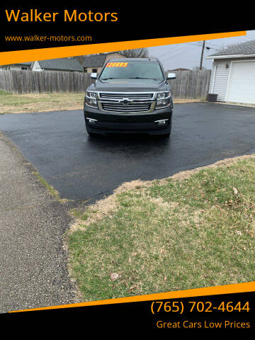 2015 Chevrolet Tahoe for sale at Walker Motors in Muncie IN