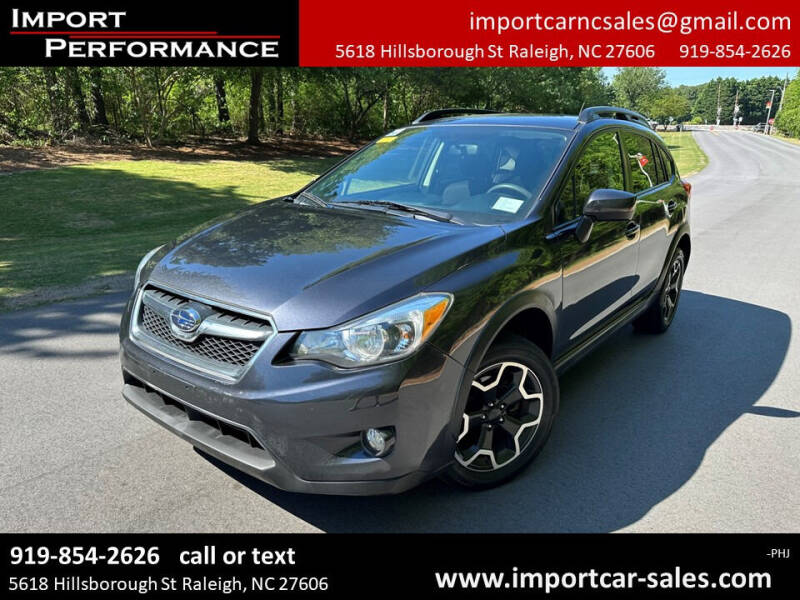 2015 Subaru XV Crosstrek for sale at Import Performance Sales in Raleigh NC