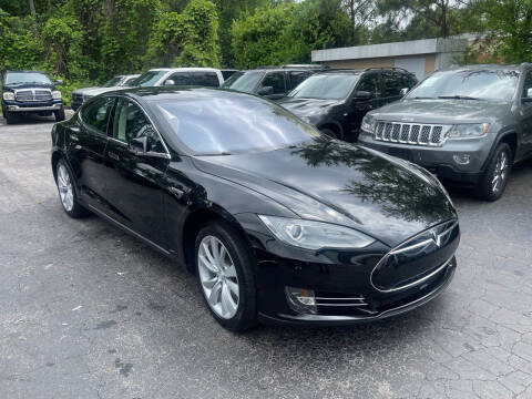 2014 Tesla Model S for sale at Magic Motors Inc. in Snellville GA