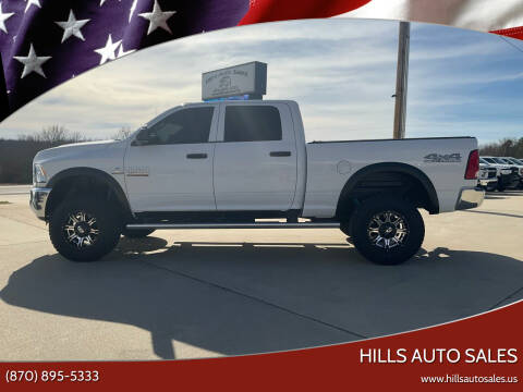 2018 RAM 2500 for sale at Hills Auto Sales in Salem AR