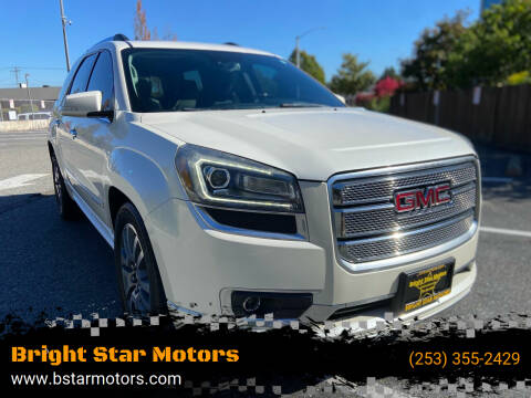 2014 GMC Acadia for sale at Bright Star Motors in Tacoma WA