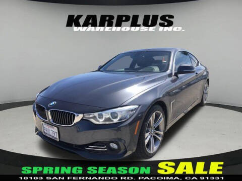 2016 BMW 4 Series for sale at Karplus Warehouse in Pacoima CA
