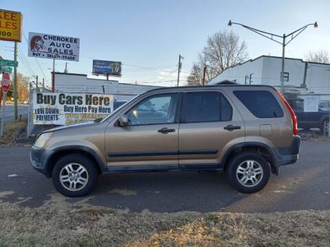 2002 Honda CR-V for sale at Cherokee Auto Sales in Knoxville TN