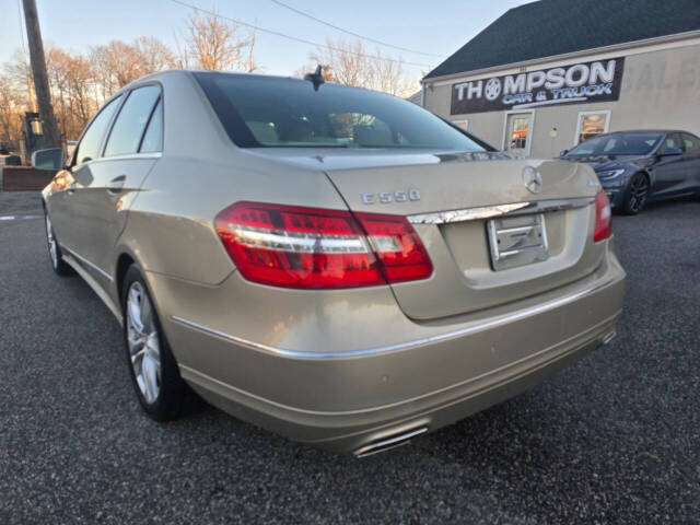 2011 Mercedes-Benz E-Class for sale at Thompson Car and Truck in Baptistown, NJ