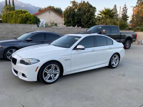 2014 BMW 5 Series for sale at California Motor Cars in Covina CA