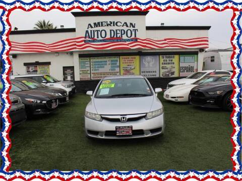2010 Honda Civic for sale at American Auto Depot in Modesto CA