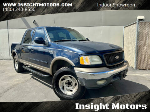 2002 Ford F-150 for sale at Insight Motors in Tempe AZ