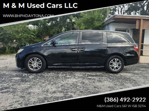 2011 Honda Odyssey for sale at M & M Used Cars LLC in Daytona Beach FL