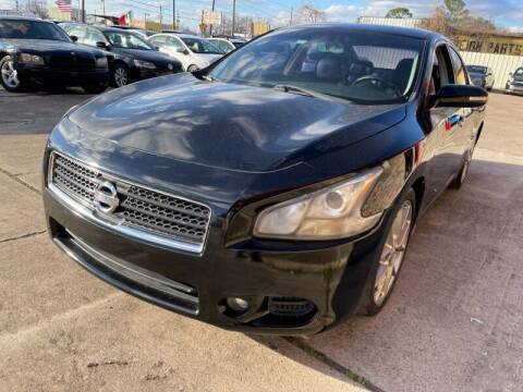 2011 Nissan Maxima for sale at Sam's Auto Sales in Houston TX