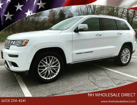 2017 Jeep Grand Cherokee for sale at NH WHOLESALE DIRECT in Derry NH