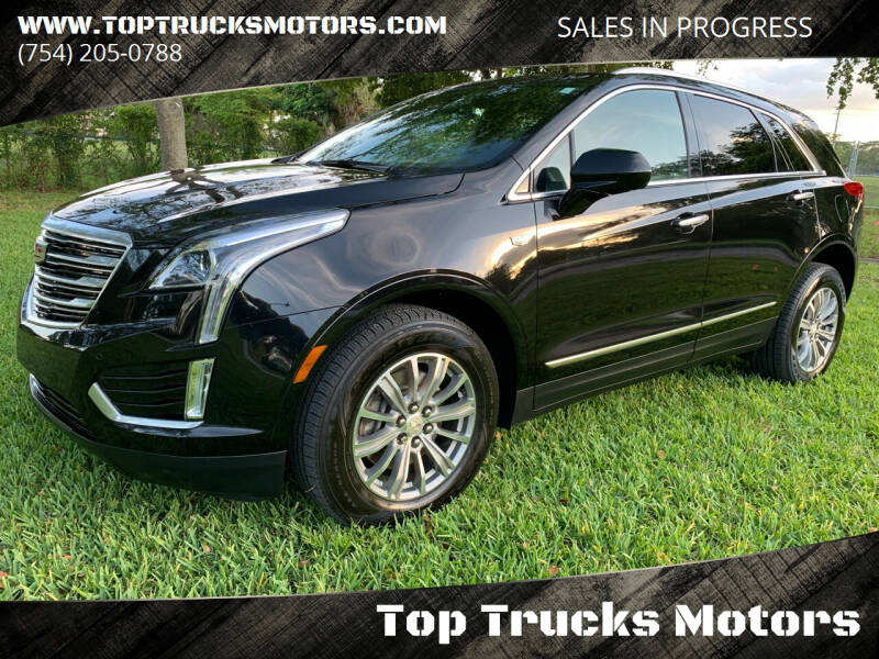 2018 Cadillac XT5 for sale at Top Trucks Motors in Pompano Beach FL