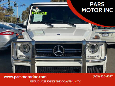 2017 Mercedes-Benz G-Class for sale at PARS MOTOR INC in Pomona CA
