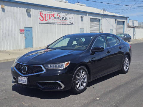 2018 Acura TLX for sale at SUPER AUTO SALES STOCKTON in Stockton CA