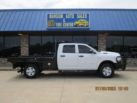 2021 RAM 3500 for sale at MANGUM AUTO SALES in Duncan OK