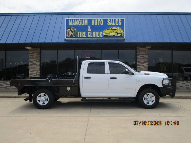 2021 RAM 3500 for sale at MANGUM AUTO SALES in Duncan OK