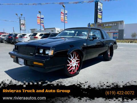 1986 Buick Regal for sale at Rivieras Truck and Auto Group in Chula Vista CA