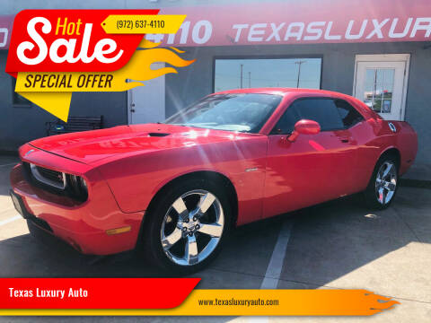 2010 Dodge Challenger for sale at Texas Luxury Auto in Cedar Hill TX