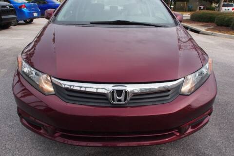 2012 Honda Civic for sale at Gulf Financial Solutions Inc DBA GFS Autos in Panama City Beach FL