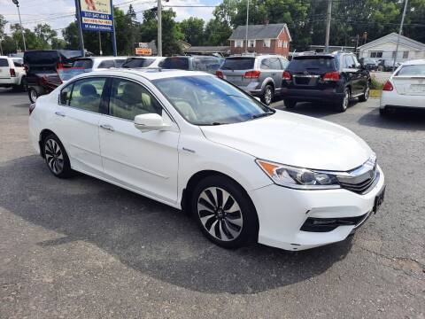 2017 Honda Accord Hybrid for sale at California Auto Sales in Indianapolis IN